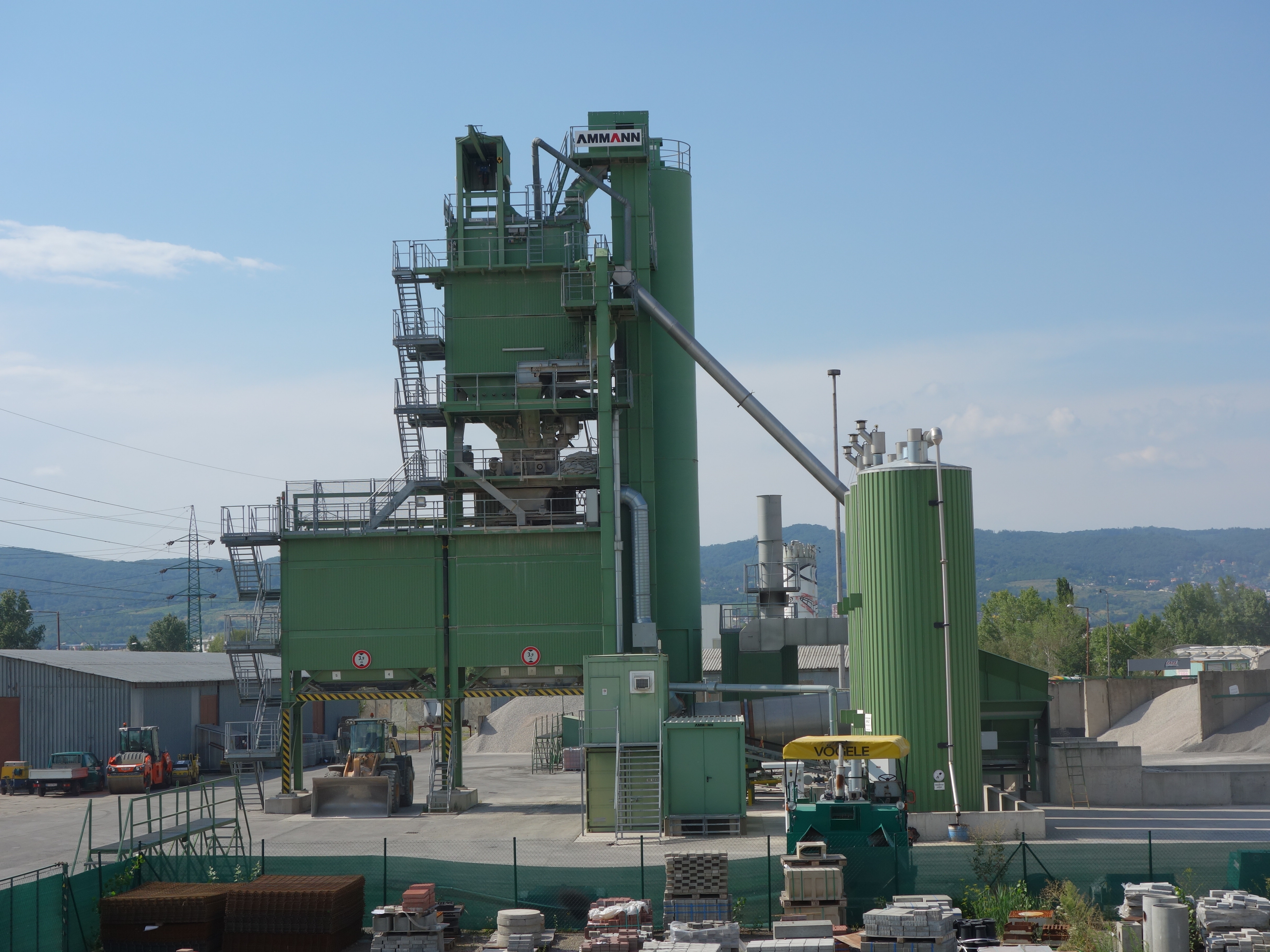 Asphalting plant Pittel+Brausewetter Bratislava